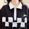 デザイン感   チャーミング Tシャツ カットソー＜F-3586＞