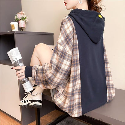 ファッション   ルーズ スウェット パーカー トップス＜F-2183＞