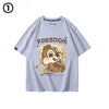 男女兼用 人気トレンド 快適 半袖 Tシャツ F-13287