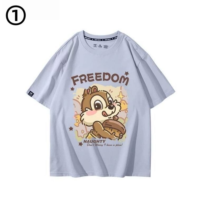 男女兼用 人気トレンド 快適 半袖 Tシャツ F-13287