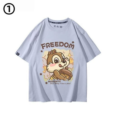 男女兼用 人気トレンド 快適 半袖 Tシャツ F-13287