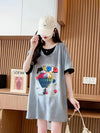 定番シンプル 売り切れ必至 美人度アップ 着回し力抜群 全5色 半袖Tシャツ<F-11376>