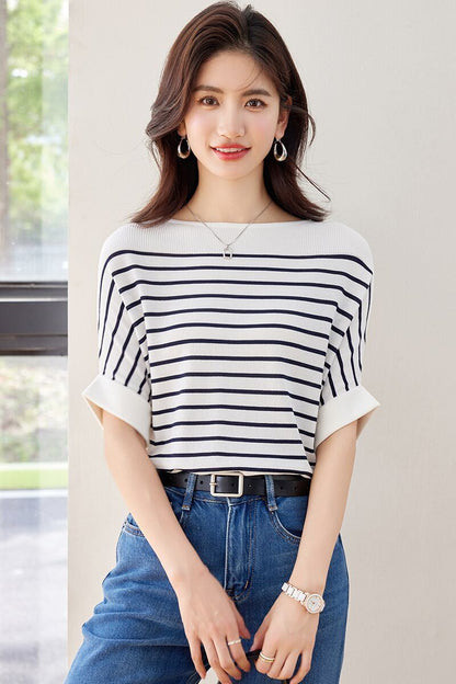 今季マストバイ ファッション カジュアル エレガント Tシャツ<F-6587>
