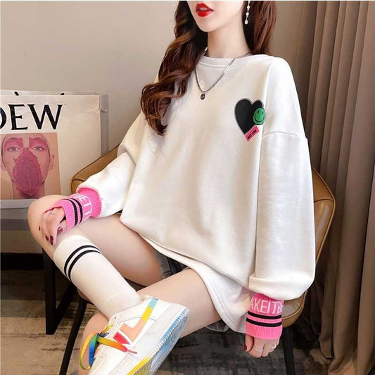 オシャレ度満点   美感いっぱい 長袖 Tシャツ カットソー＜F-2790＞