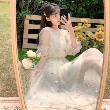 美人度アップ   チャーミング ワンピース＜F-2896＞