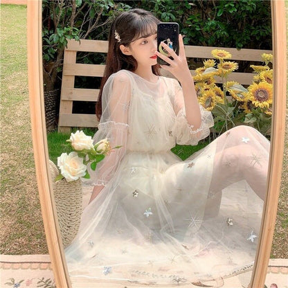 美人度アップ   チャーミング ワンピース＜F-2896＞