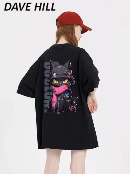絶対欲しい 絶対流行 キュート 早い者勝ち カジュアル 2色選択 Tシャツ<F-11137>