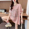 大好評 カジュアル 絶対欲しい キュート プリント全3色 半袖Tシャツ カットソー ＜F-8600＞