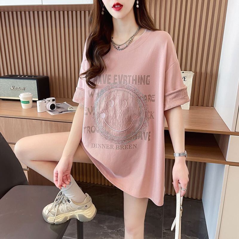 大好評 カジュアル 絶対欲しい キュート プリント全3色 半袖Tシャツ カットソー ＜F-8600＞