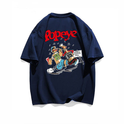 男女兼用 早い者勝ち カジュアル プリント Tシャツ F-13332