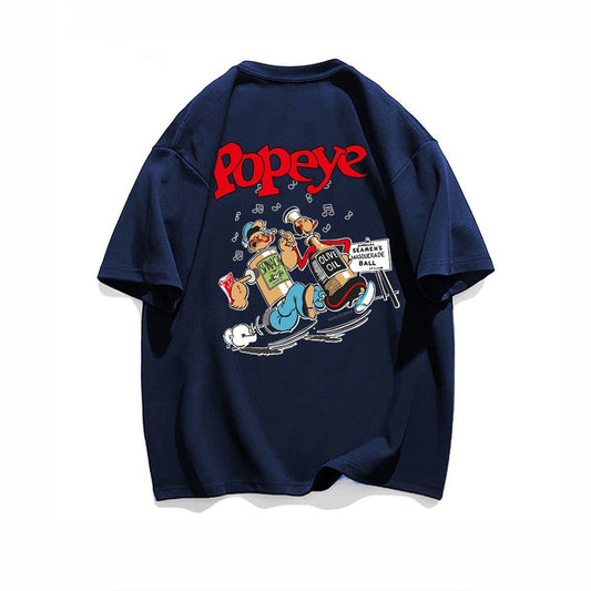 男女兼用 早い者勝ち カジュアル プリント Tシャツ F-13332