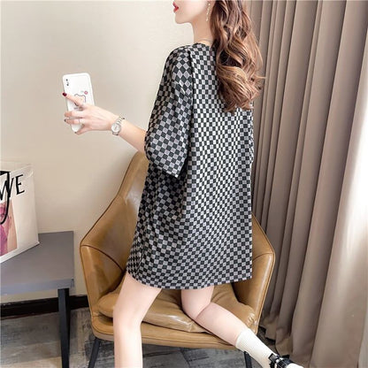 ゆったり感アップ   オシャレ度満点 Tシャツ カットソー＜F-3387＞