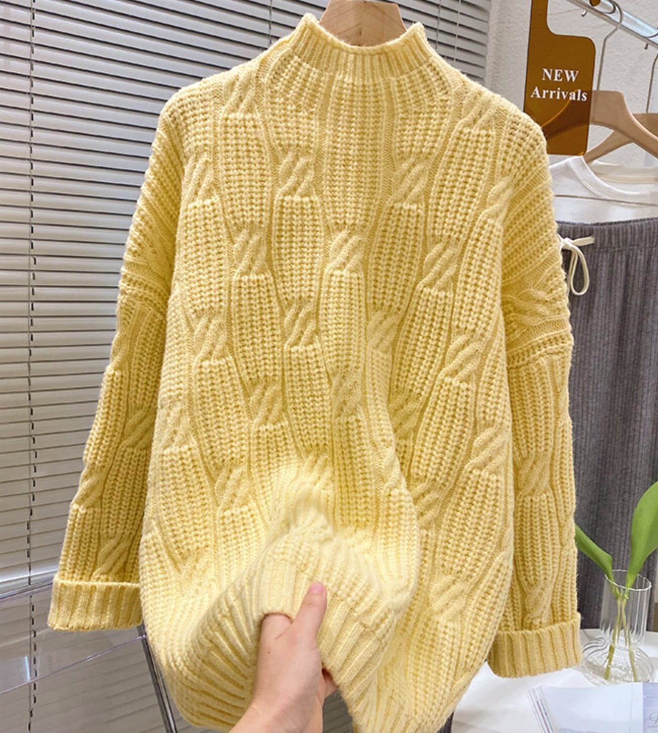 着心地良い 気質満点 おすすめ ニット<F-3885>