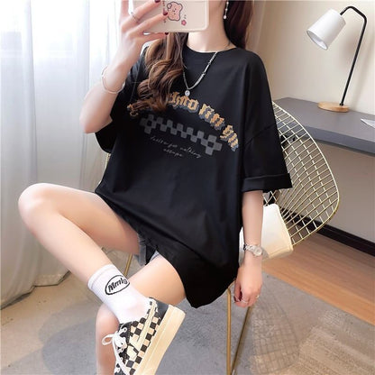 ゆったり感アップ   オシャレ度満点 Tシャツ カットソー＜F-3478＞