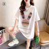 話題沸騰中 ファッション スウィート プリント 半袖TシャツF-8517