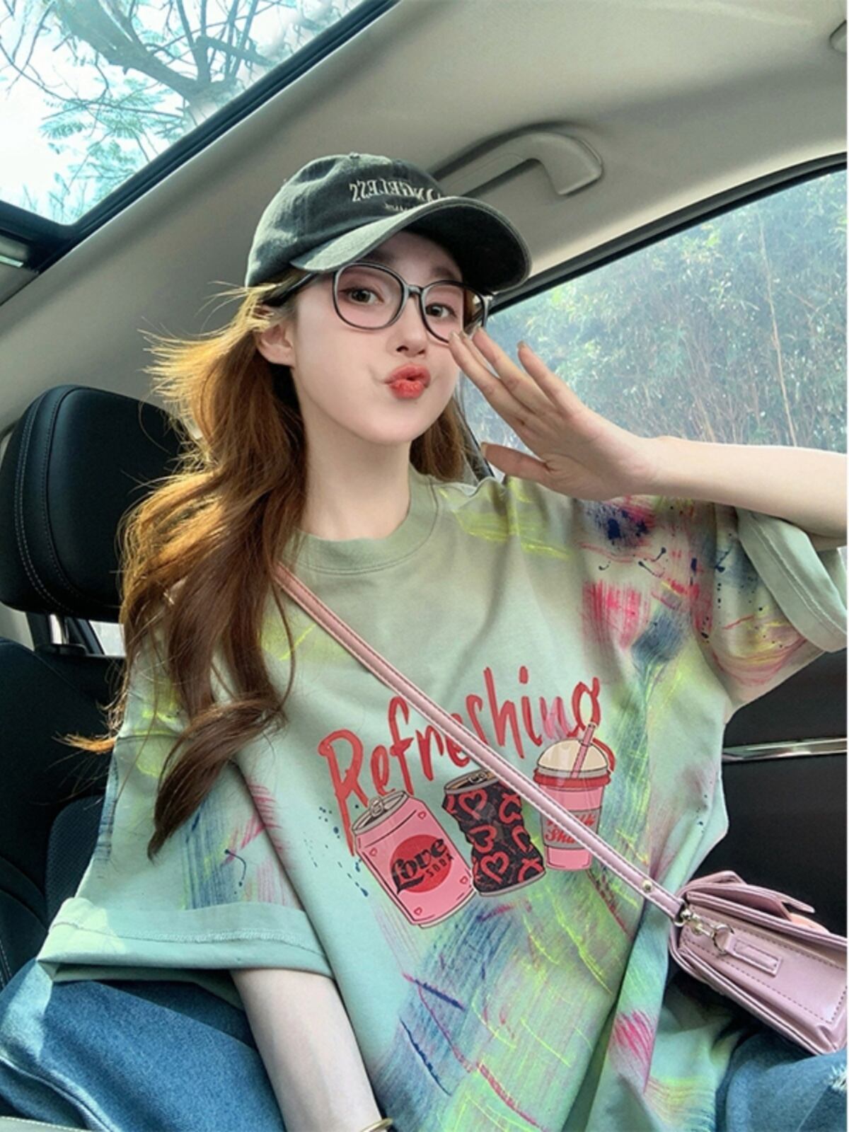 超人気商品 特別デザイン 個性派 絞り染め 半袖 Tシャツ ＜F-8661＞