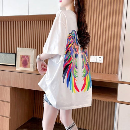 スタイリッシュ   一目惚れ Tシャツ カットソー＜F-2888＞