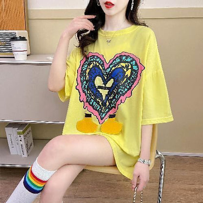 おすすめ   カジュアル 半袖Tシャツ＜F-8136＞