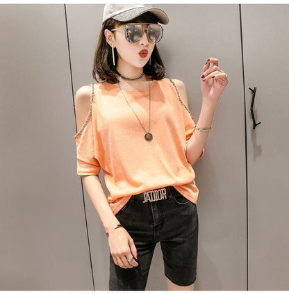 絶対欲しい 好感度UP 海外トレンド カジュアル 全3色 半袖 Tシャツ ＜F-11939＞