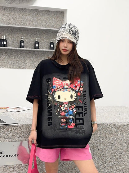 美人度アップ 海外トレンド 定番シンプル 好感度UP カジュアル 全3色 半袖 Tシャツ ＜F-11236＞