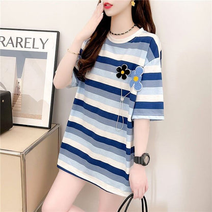オシャレ度満点   美感いっぱい カットソー＜F-3296＞