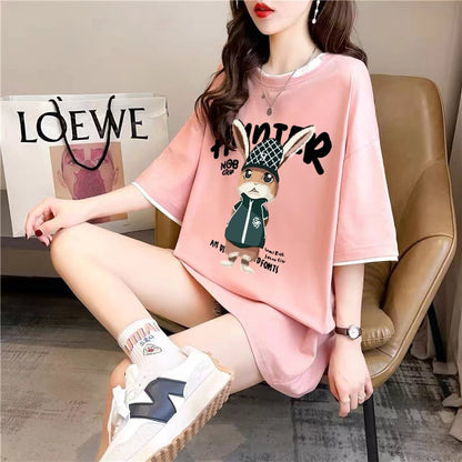 絶対欲しい プリント全4色 着心地抜群 Tシャツ カットソー＜F-8701＞