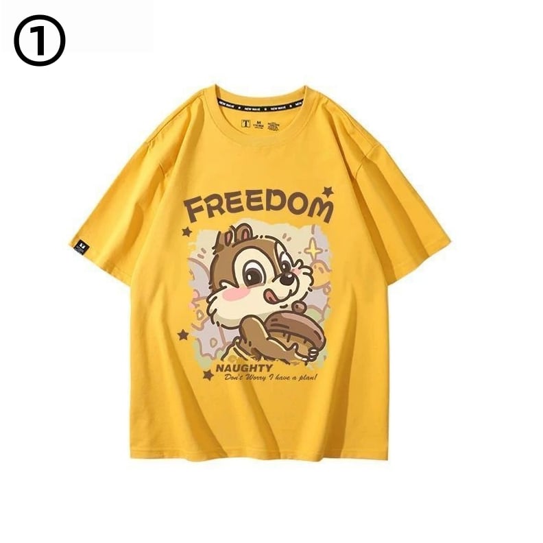 男女兼用 人気トレンド 快適 半袖 Tシャツ F-13287