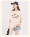 おすすめ 感満々 柔らかくて優しい印象 タイルアップ プリント 4色選択 半袖Tシャツ＜F-9317＞