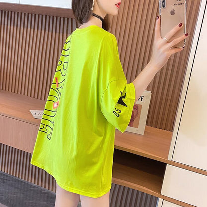 スウィート 好感度UP 海外トレンド カジュアル 全3色 半袖 Tシャツ ＜F-11673＞