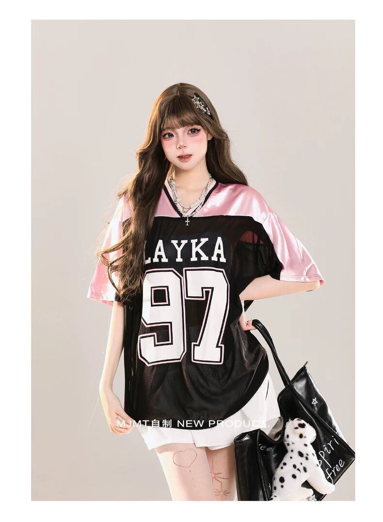 大活躍 売れ筋 話題沸騰中 絶対流行 早い者勝ち カジュアル 2色選択 Tシャツ<F-11217>