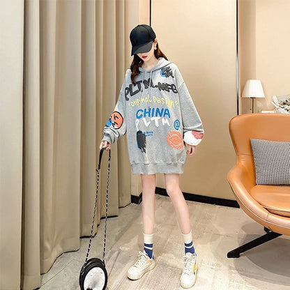 気質溢れる   女性力を高める 長袖 スウェット パーカー＜F-2844＞