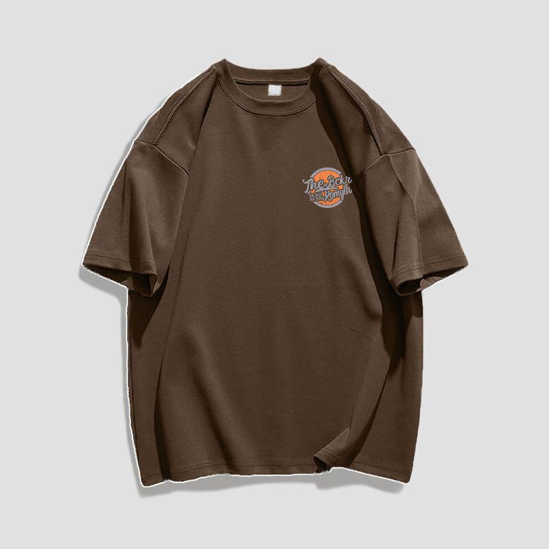 絶対欲しい 全5色 トレンドのロゴデザインをプリントしたTシャツは着回し力抜群 半袖TシャツF-9256