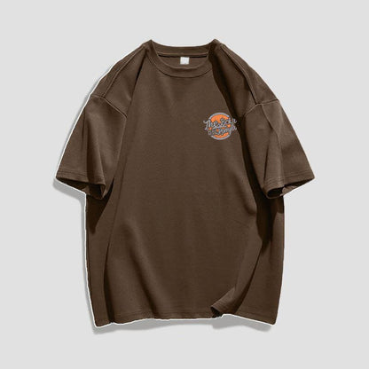 絶対欲しい 全5色 トレンドのロゴデザインをプリントしたTシャツは着回し力抜群 半袖TシャツF-9256