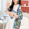 フライドストリート半袖トレンディな韓国風ラウンドネックTシャツ<F-2868>