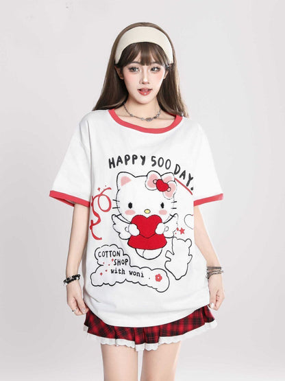【人気急上昇中！】ファッション 絶対流行 売れ筋 早い者勝ち カジュアル 2色選択 Tシャツ<F-11223>