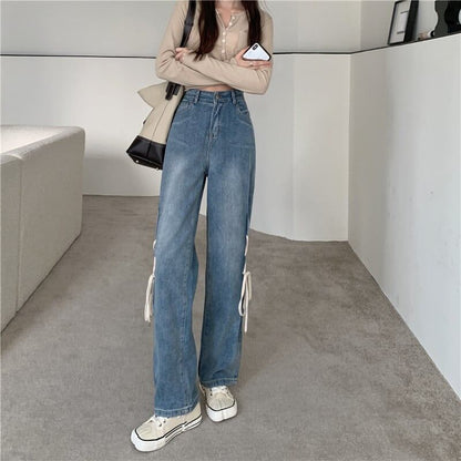 レトロ   スタイリッシュ ワイドパンツ＜F-2862＞