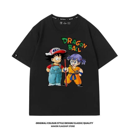 【人気商品再入荷】主役級 カジュアル スタイルアップ効果抜群 キュート ルーズ プリント全6色 半袖TシャツF-11081