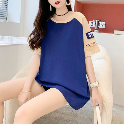 ゆったり感アップ   一目惚れ Tシャツ カットソー＜F-3533＞
