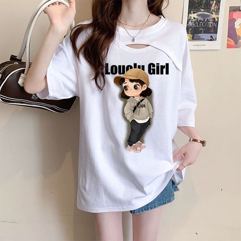 大人可愛い カジュアル キュート 全3色 半袖Tシャツ カットソー ＜F-8602＞