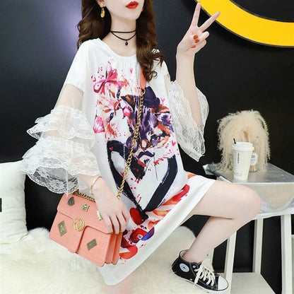 ベストセラー   ロングTシャツ 着心地良い 涼しい F-884