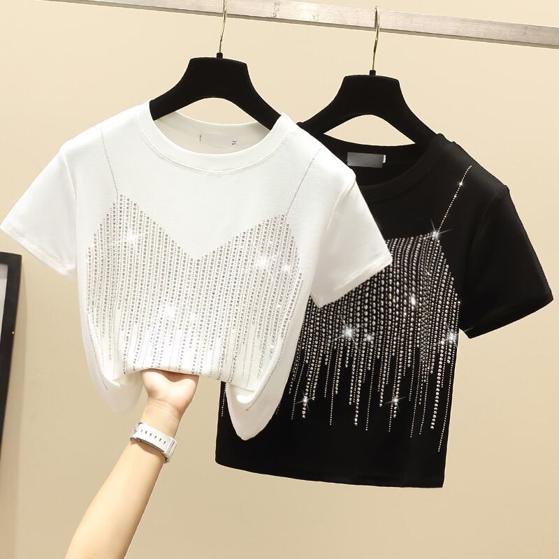 売り切れ必至 絶対流行 好感度UP 早い者勝ち カジュアル 2色選択 Tシャツ<F-11508>