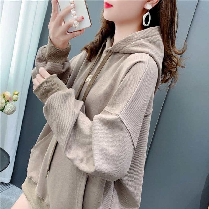 好感度満載   美感いっぱい スウェット パーカー＜F-3706＞