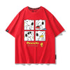 男女兼用 プリント カジュアル Tシャツ F-13452