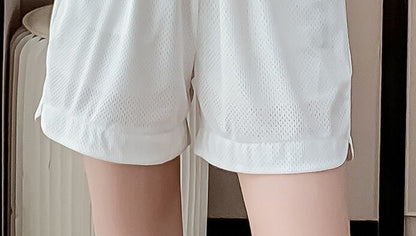 新商品 上質 簡潔 カジュアル 半袖Tシャツ ショートパンツ セットアップ ＜F-8832＞