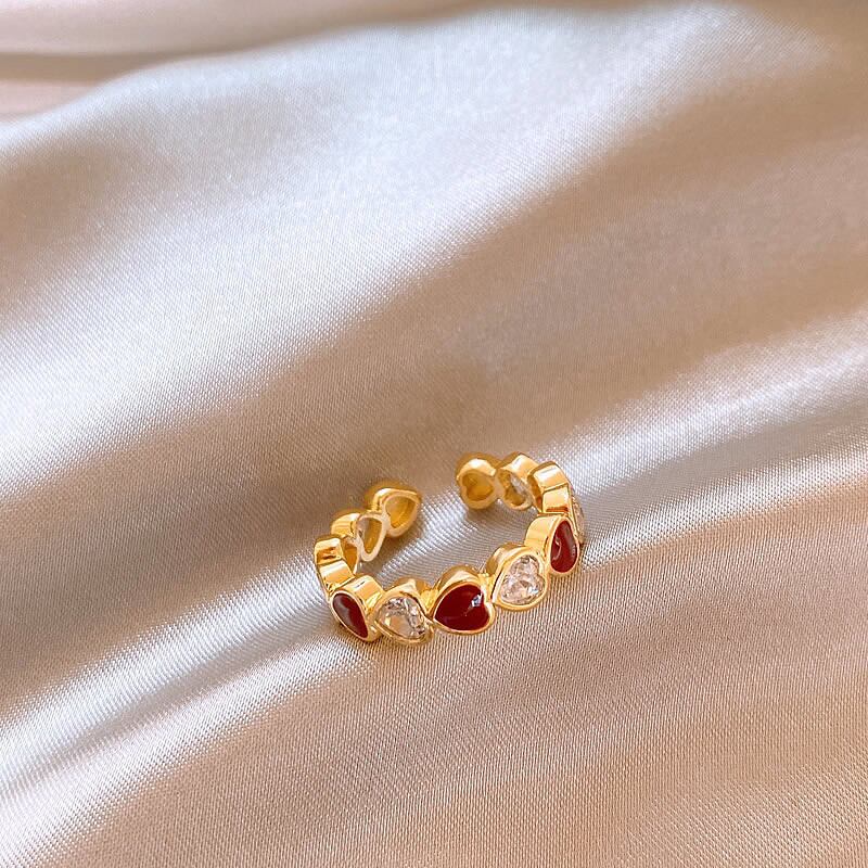 レトロ 美感いっぱい 着心地抜群 リング アクセサリー＜F-12758＞