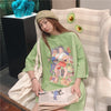 ルーズ   オシャレ度満点 Tシャツ カットソー＜F-3459＞
