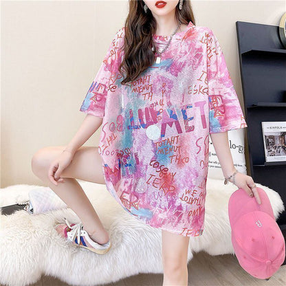 絶対流行 アバンギャルド ファッション Tシャツ<F-6651>