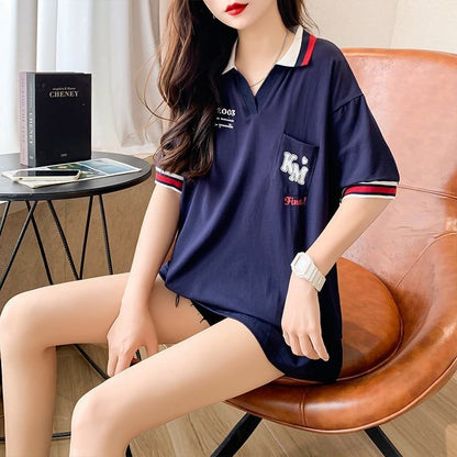 オシャレ度満点   カジュアル Tシャツ カットソー＜F-3593＞