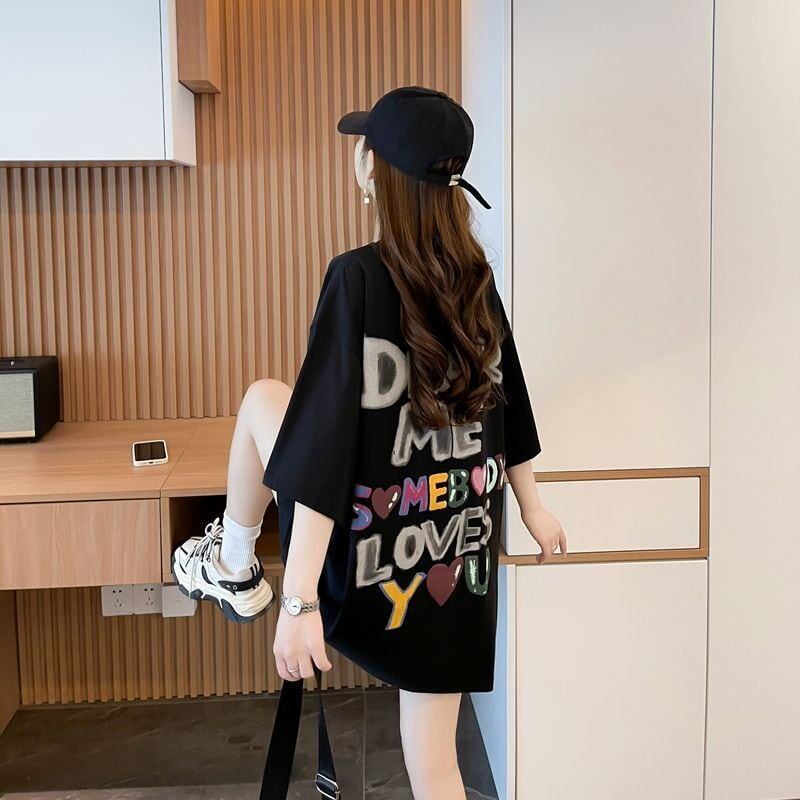 新商品 ファッション 個性派 プリント全3色 半袖Tシャツ カットソー ＜F-8604＞