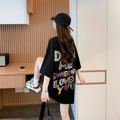 新商品 ファッション 個性派 プリント全3色 半袖Tシャツ カットソー ＜F-8604＞